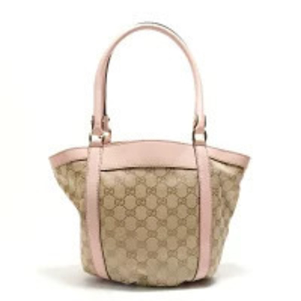 Gucci GG Canvas Abbey Handbag Beige Cream